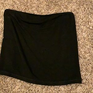 Black tube top